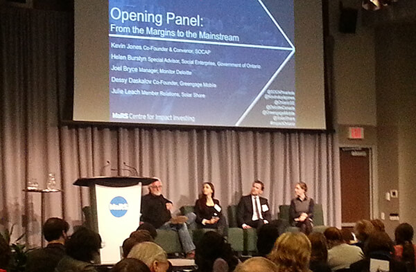 Impact Ontario - From the Margins to the Mainstream panel