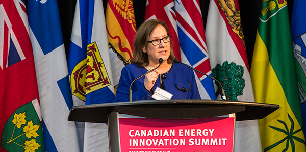 MaRS CEO Ilse Treurnicht at the Canadian Energy Innovation Summit