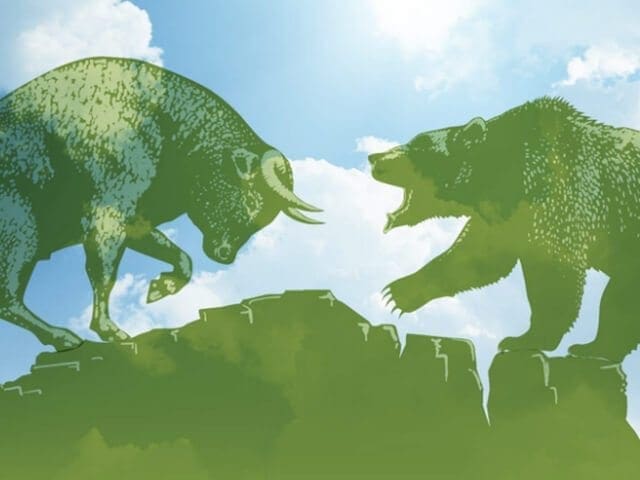 21st-century cage match: the Cleantech Bulls versus the Climate Bear