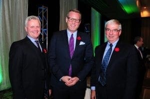 (Left to Right): Colin Anderson, Chair of the Board, Energy Council of Canada; Ian Philp, Director of Partnerships, Advanced Energy Centre; Graham Campbell, President, Energy Council of Canada