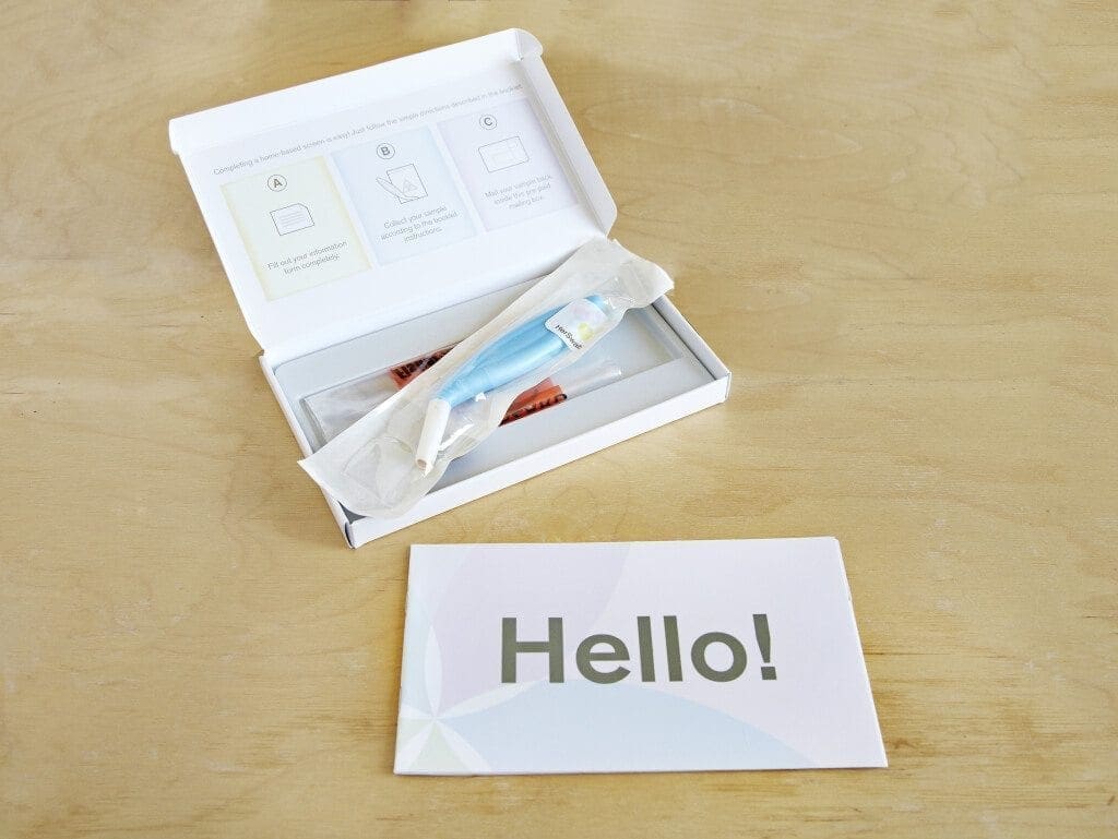 Eve Medical's HerSwab mail-out kit