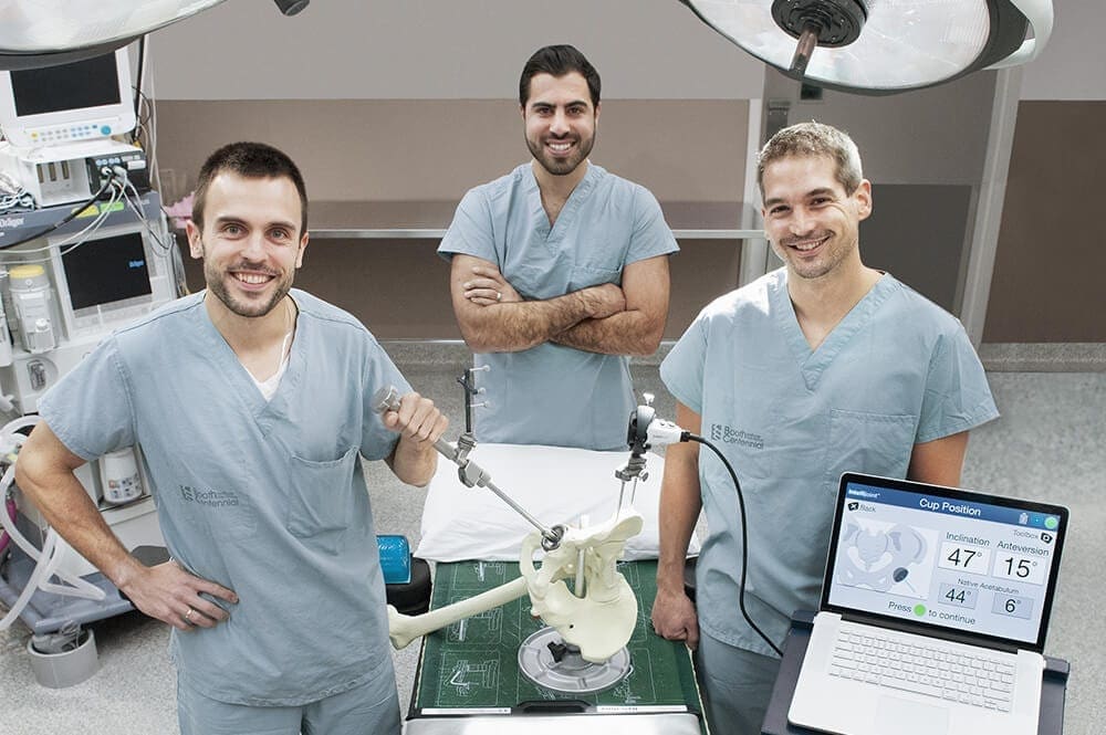 Intellijoint founders Richard Fanson, Armen Bakirtzian and Andre Hladio.