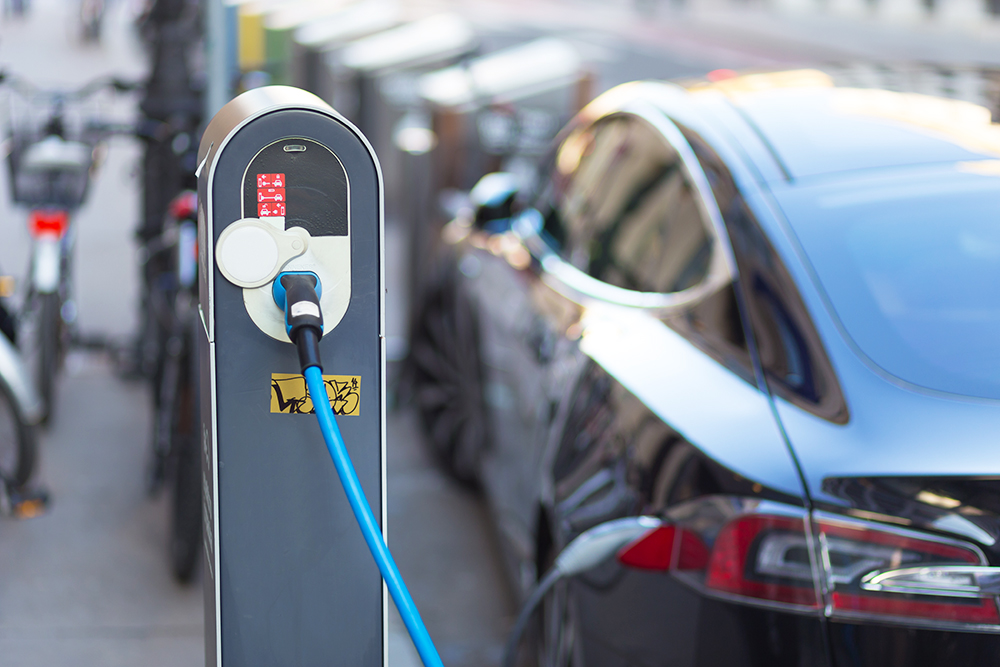 Tesla recharge station