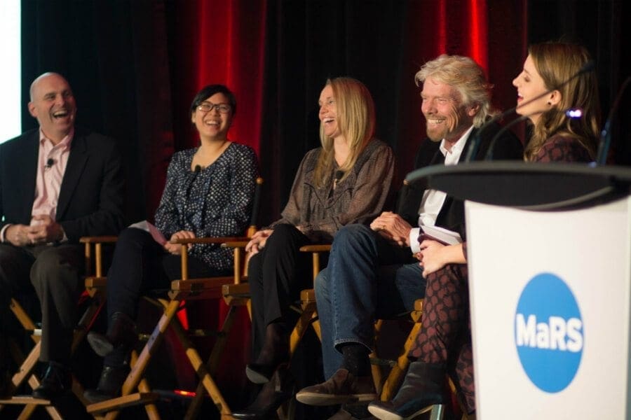 Richard Branson announces MaRS Catalyst Fund at MaRS