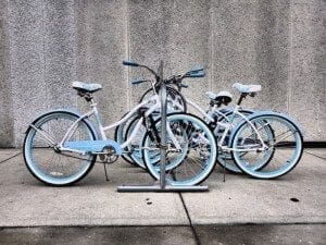 blue bikes