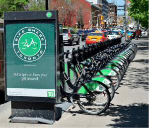 Bike share toronto docking station