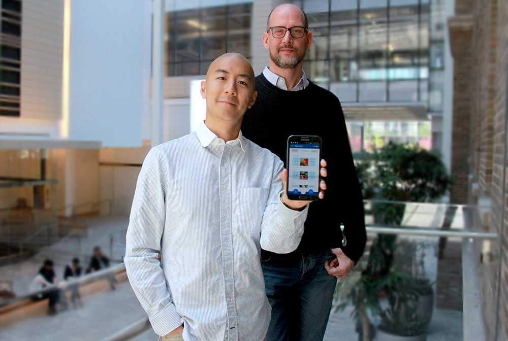 Raymond Shih and Chancellor Crawford, co-founders, QoC Health