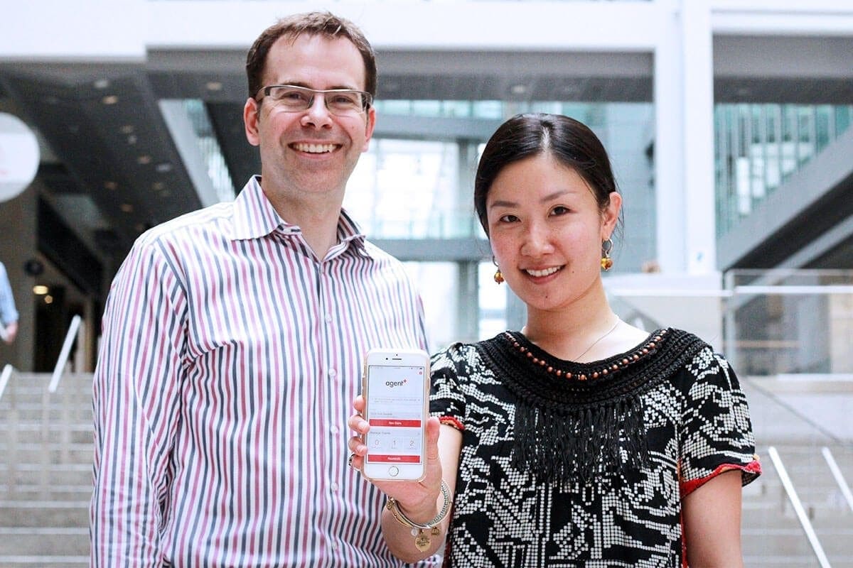Jeremy Theal and Joyce Lee, Co-founders, Agent+