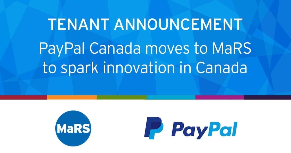 PayPal moves to MaRS