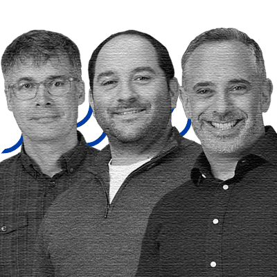 D'Arcy Rittich, Co-Founder and CTO; Benji Nadler, Co-Founder and COO; Jay Goldman, Co-Founder and CEO