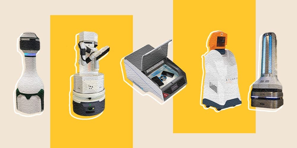 Disinfecting droids: These robots are cleaning everything from smartphones to hospital rooms