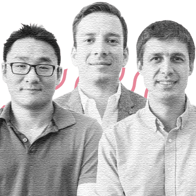 Ildar Shar, CEO; Vitaly Pecherskiy, COO; Yang Han, CTO